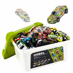 Coffret Mini Voitures de Course à Friction