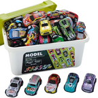 Coffret Mini Voitures de Course à Friction