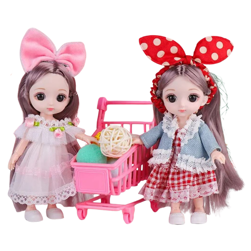 Coffret de Poupées Réalistes Enfant – 8 Pièces