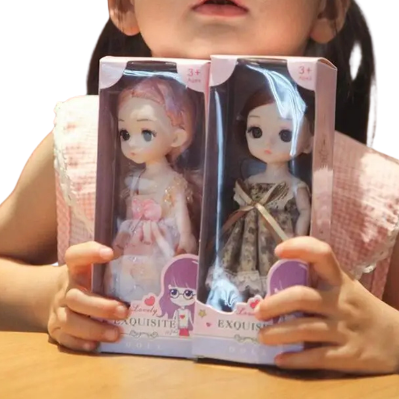 Coffret de Poupées Réalistes Enfant – 8 Pièces