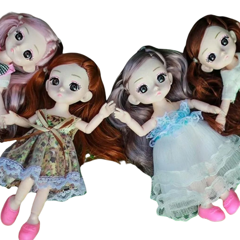 Coffret de Poupées Réalistes Enfant – 8 Pièces