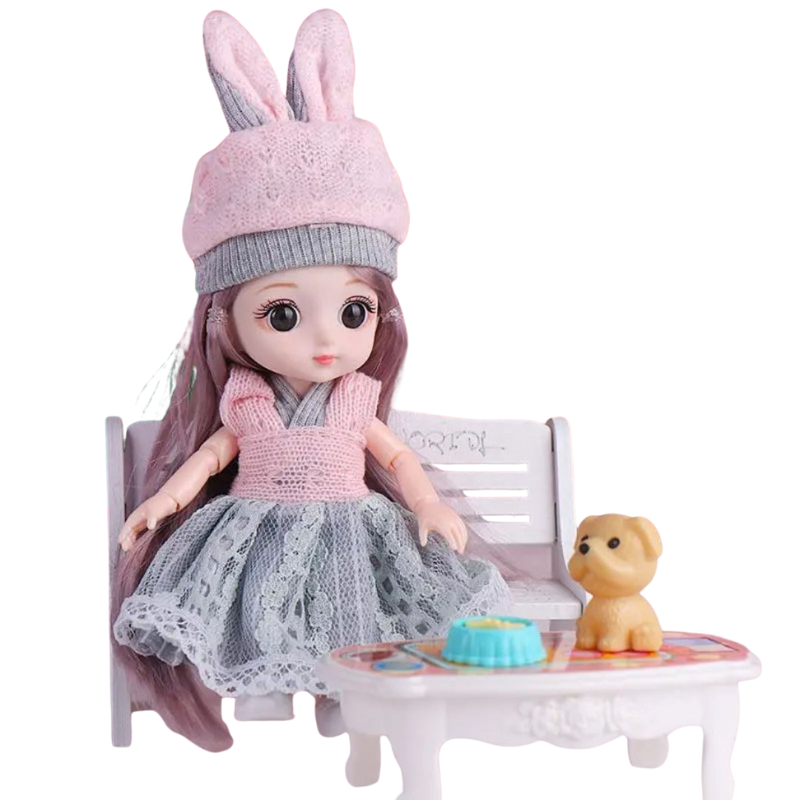 Coffret de Poupées Réalistes Enfant – 8 Pièces