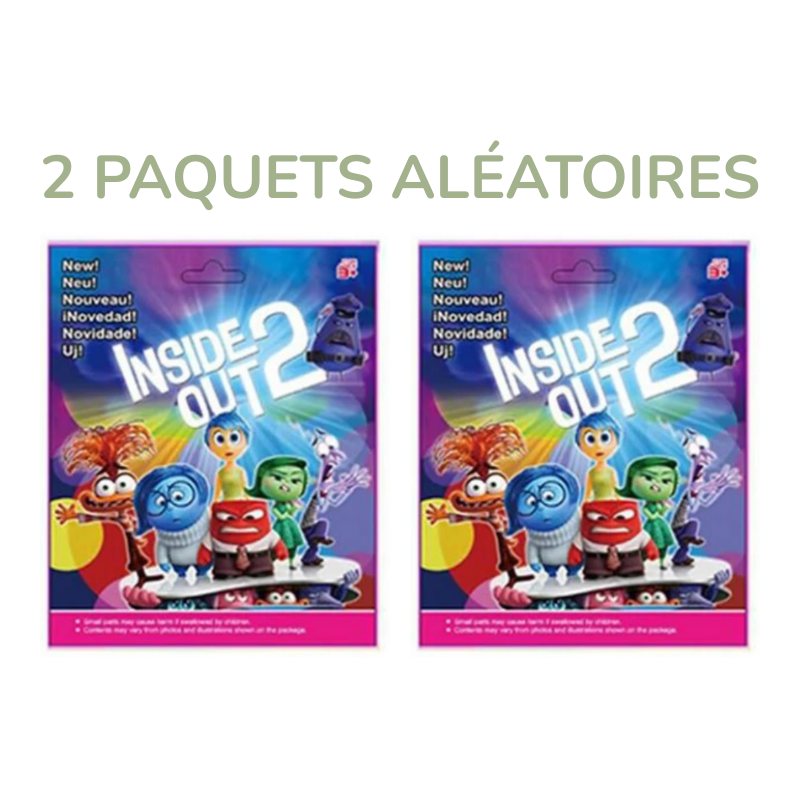 Collection de Figurines Émotions Colorées avec Autocollants