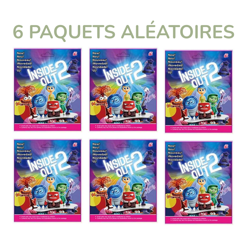 Collection de Figurines Émotions Colorées avec Autocollants
