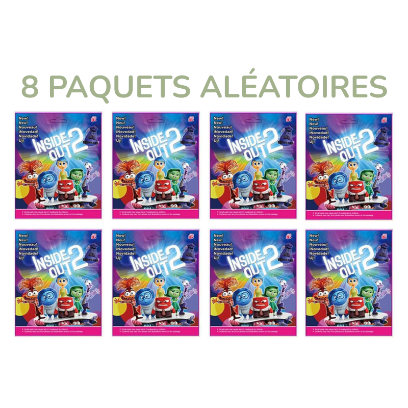 Collection de Figurines Émotions Colorées avec Autocollants