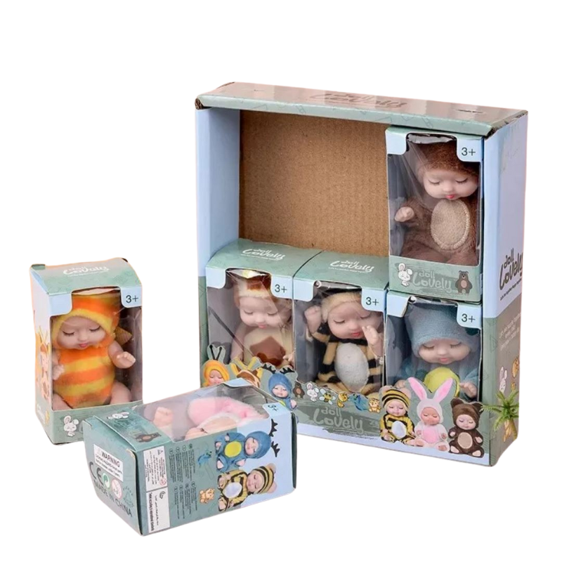 Collection de 6 Bébés Réalistes Charming avec Costumes