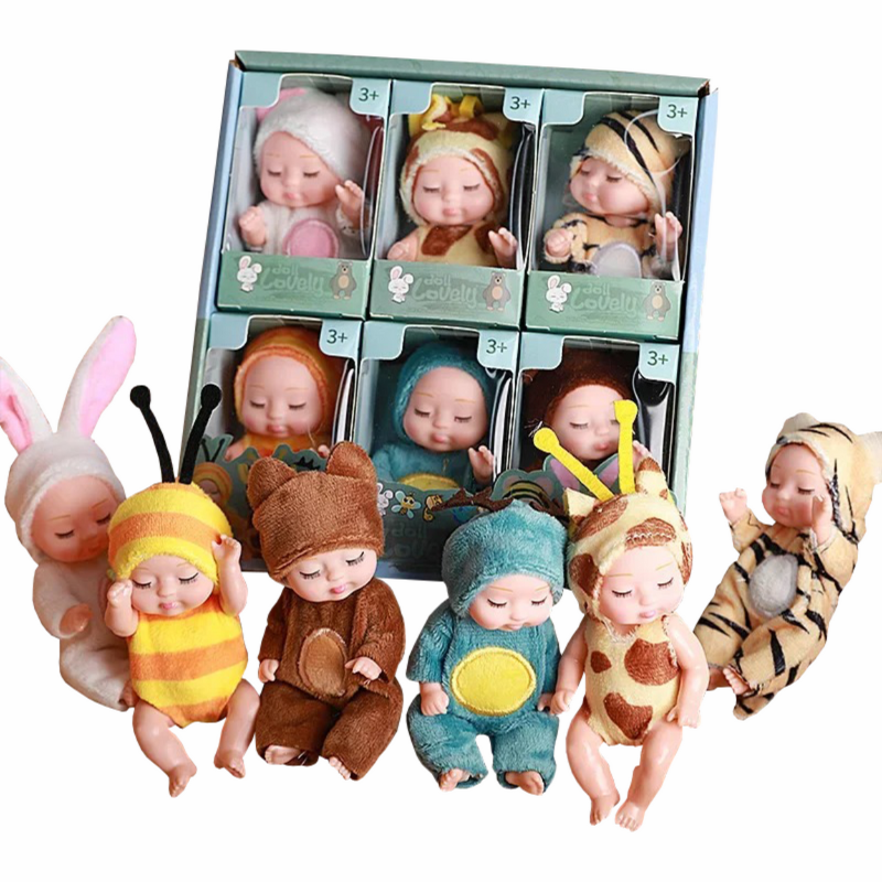 Collection de 6 Bébés Réalistes Charming avec Costumes