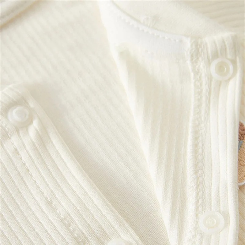 Combinaison Bébé Manches Longues en Coton