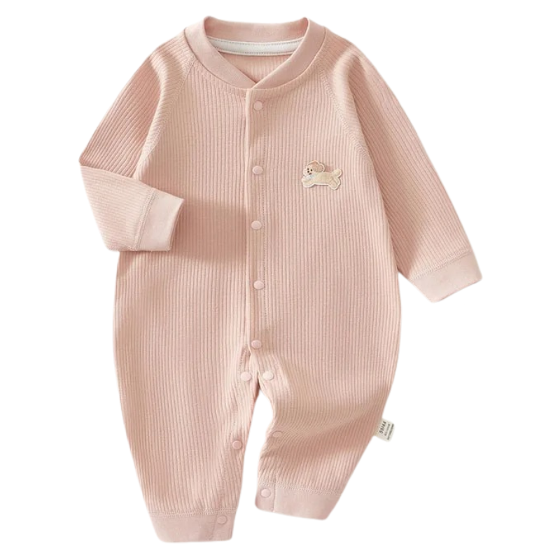 Combinaison Bébé Manches Longues en Coton