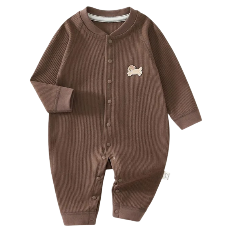 Combinaison Bébé Manches Longues en Coton