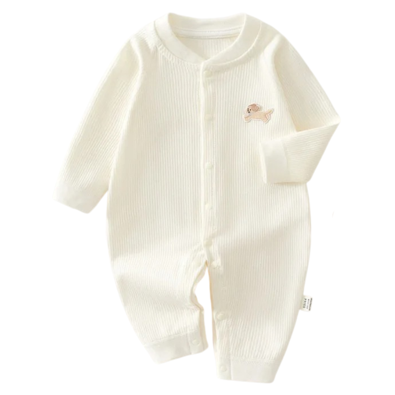Combinaison Bébé Manches Longues en Coton