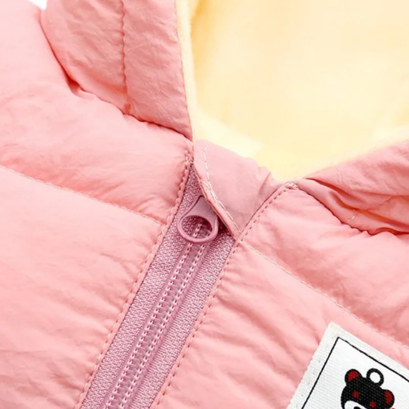 Combinaison Bébé Ours avec Capuche Chaude