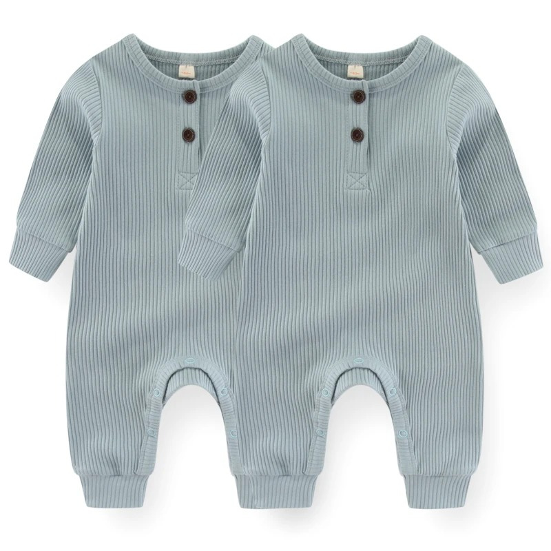 Combinaison Bébé Unisexe à Manches Longues - Achetez-en 1, obtenez-en 2 gratuitement