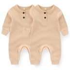 Combinaison Bébé Unisexe à Manches Longues - Achetez-en 1, obtenez-en 2 gratuitement