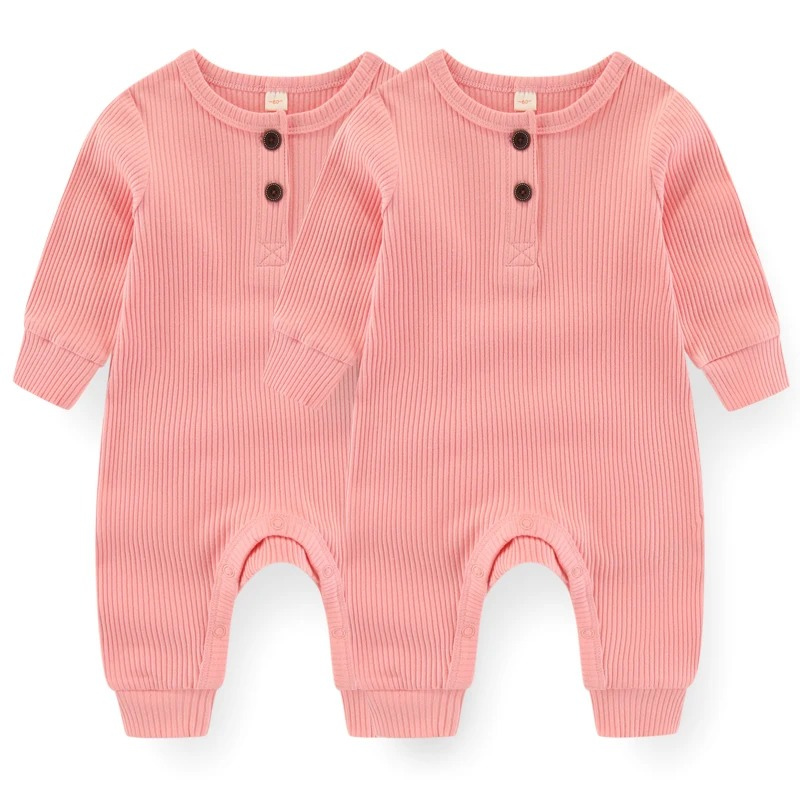 Combinaison Bébé Unisexe à Manches Longues - Achetez-en 1, obtenez-en 2 gratuitement