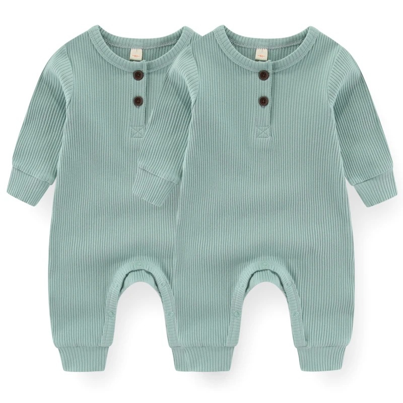 Combinaison Bébé Unisexe à Manches Longues - Achetez-en 1, obtenez-en 2 gratuitement