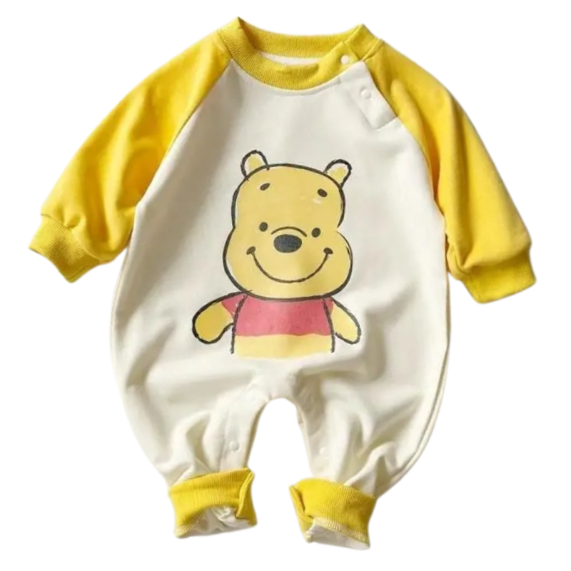 Combinaison Bébé à Motifs Oursons et Animaux Bambino