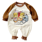 Combinaison Bébé à Motifs Oursons et Animaux Bambino