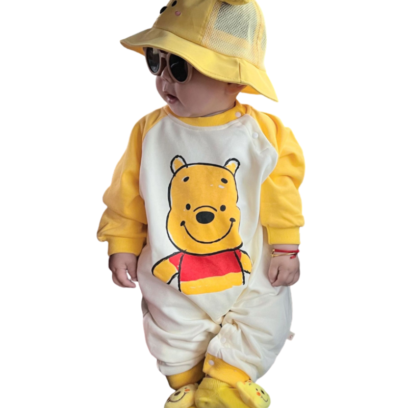 Combinaison Bébé à Motifs Oursons et Animaux Bambino
