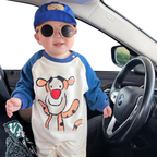 Combinaison Bébé à Motifs Oursons et Animaux Bambino