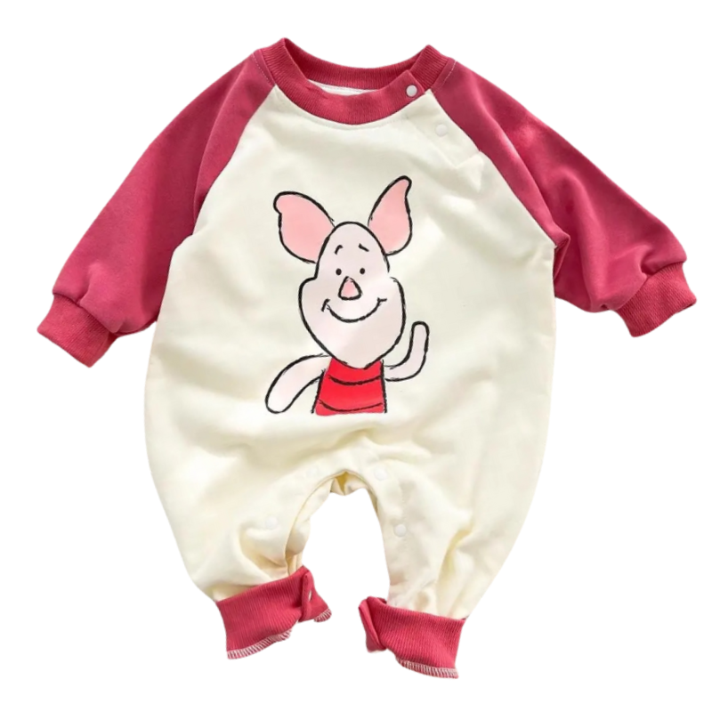 Combinaison Bébé à Motifs Oursons et Animaux Bambino