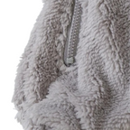 Combinaison Bébé en Peluche avec Capuche Ourson