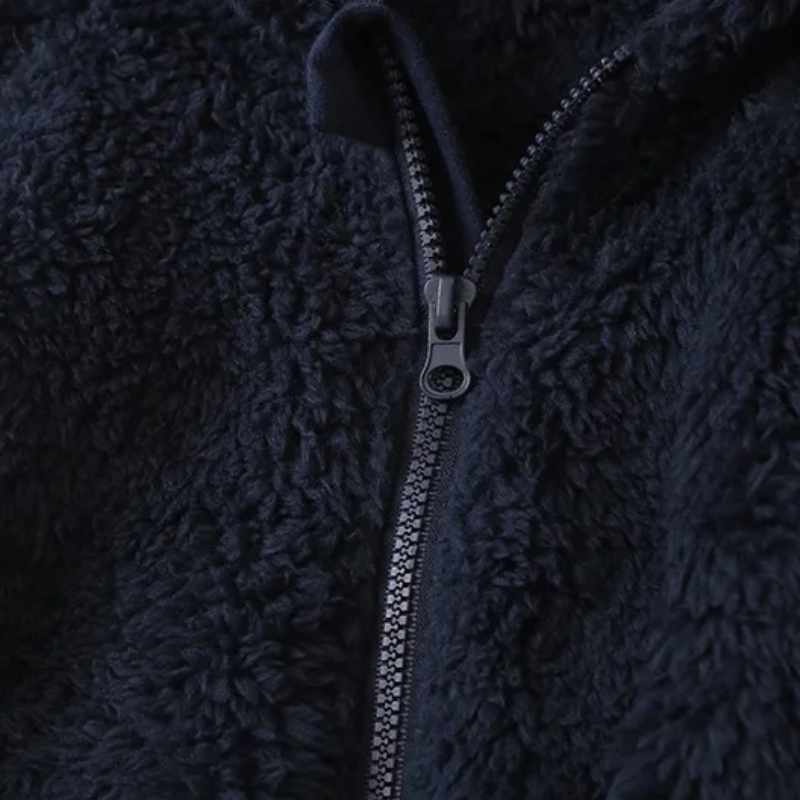 Combinaison Bébé en Peluche avec Capuche Ourson