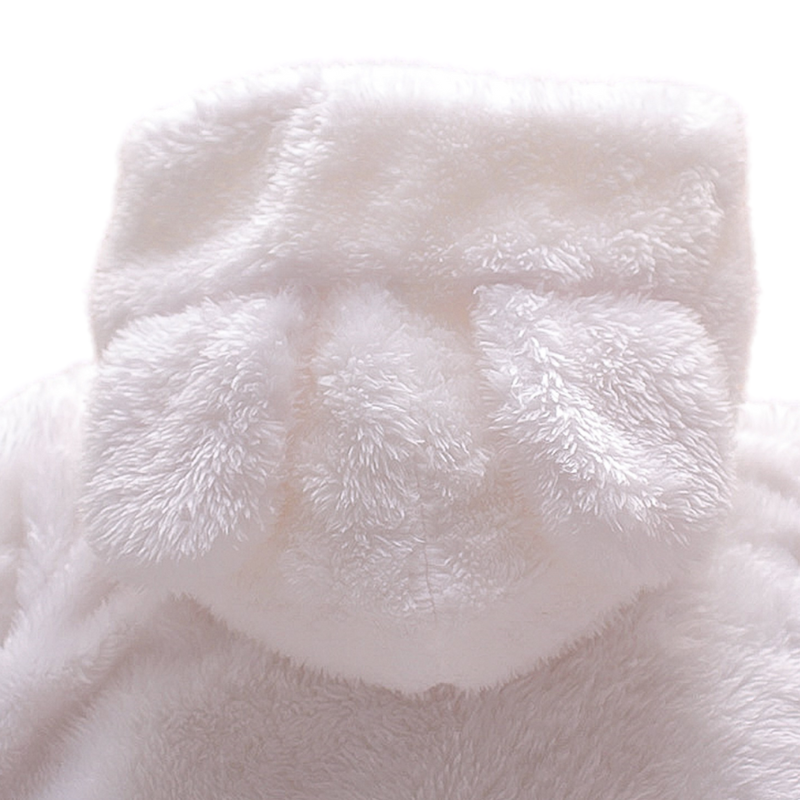 Combinaison Bébé en Peluche avec Capuche