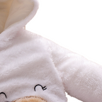 Combinaison Bébé en Peluche avec Capuche
