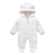 Combinaison Bébé en Peluche avec Fermeture Éclair