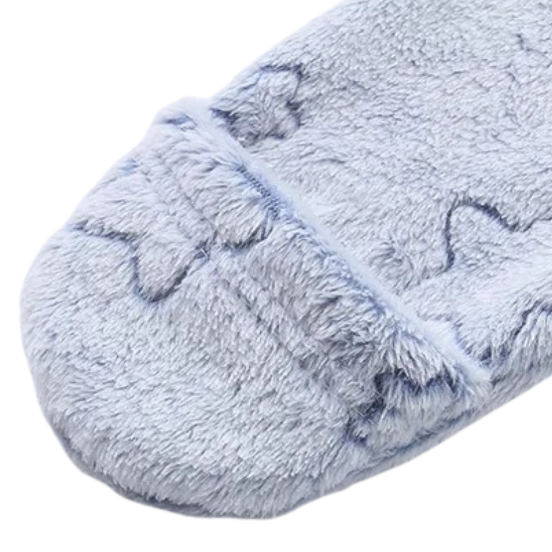 Combinaison Bébé en Peluche avec Fermeture Éclair