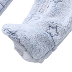 Combinaison Bébé en Peluche avec Fermeture Éclair