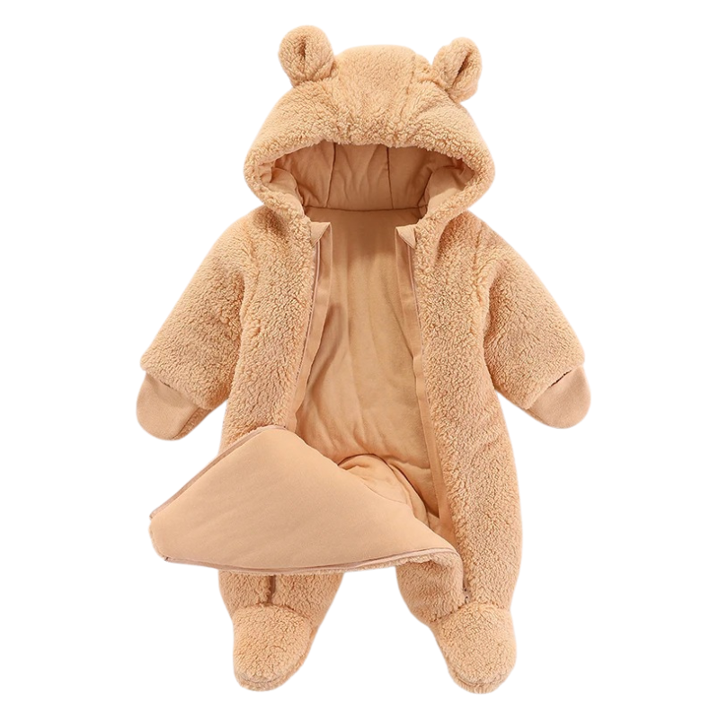 Combinaison Hivernale à Capuche pour Bébé – Confort et Style