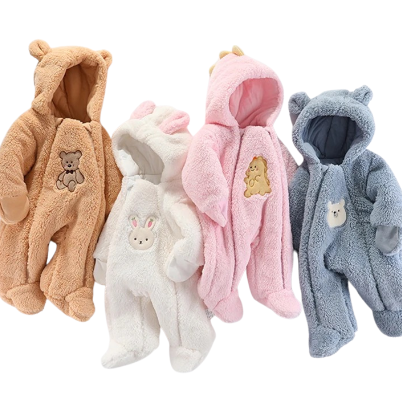 Combinaison Hivernale à Capuche pour Bébé – Confort et Style