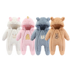Combinaison Hivernale à Capuche pour Bébé – Confort et Style