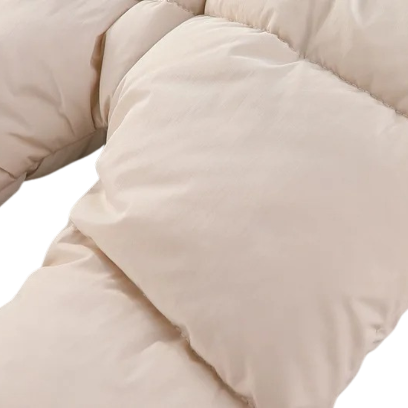 Combinaison Puffer Bébé Doublée en Peluche