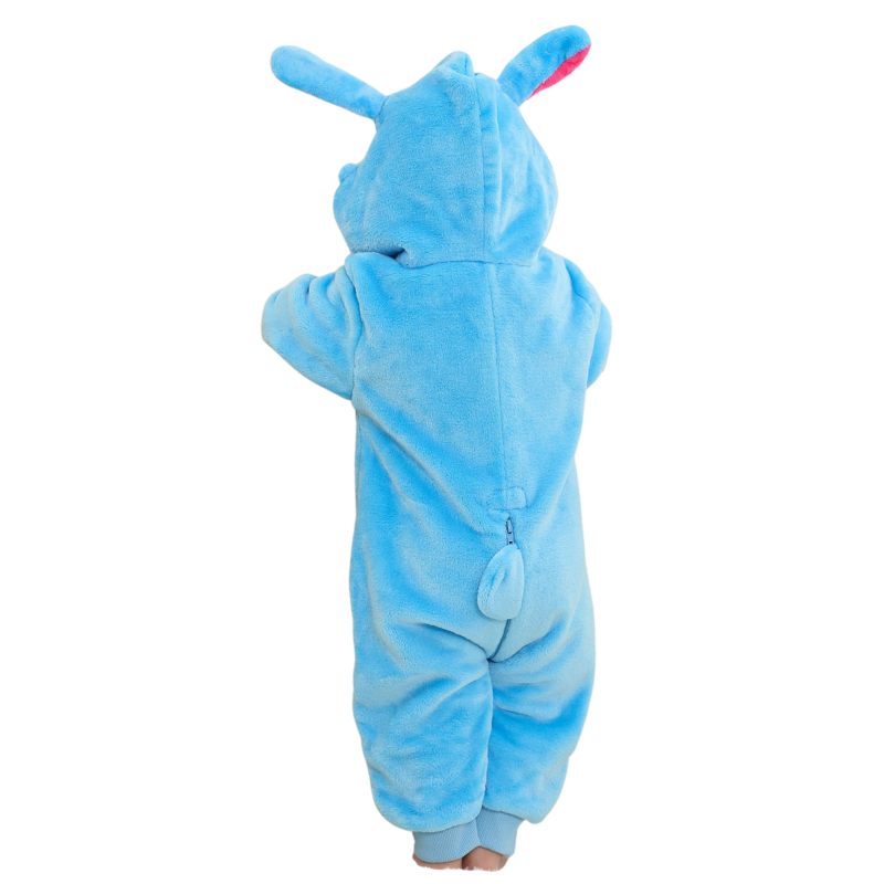 Combinaison Bébé à Capuche - Costume Créature Bleue