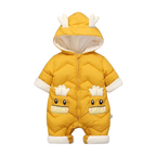 Combinaison d’Hiver Enfant Bambino avec Capuche Matelassée