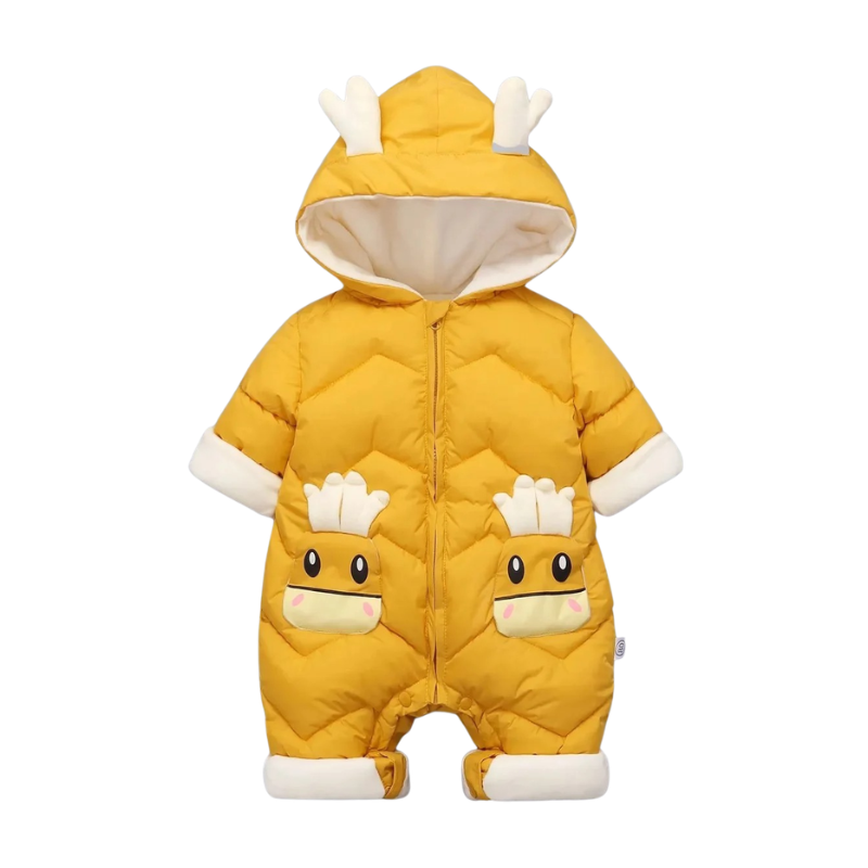 Combinaison d’Hiver Enfant Bambino avec Capuche Matelassée