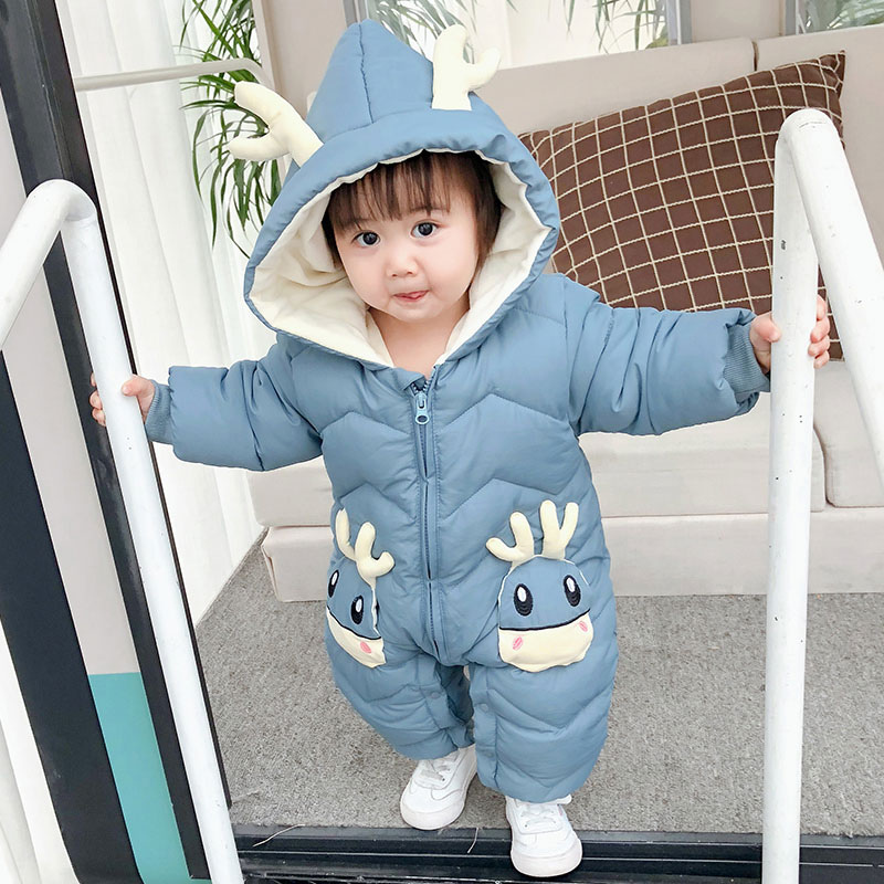Combinaison d’Hiver Enfant Bambino avec Capuche Matelassée