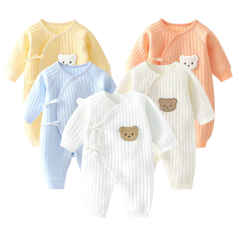 Combinaison à Manches Longues pour Nouveau-né – Ours