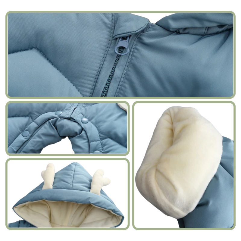 Combinaison d’Hiver avec Capuche pour Enfant Bambino