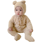 Combinaison pour Bébé avec Capuche Ours