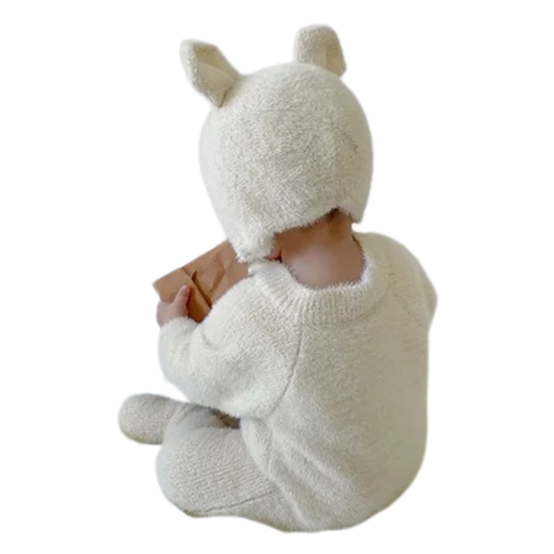 Combinaison pour Bébé avec Capuche Ours