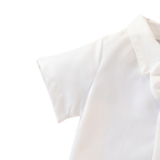 Costume Bébé Garçon avec Bretelles et Nœud Papillon – Ensemble de Cérémonie