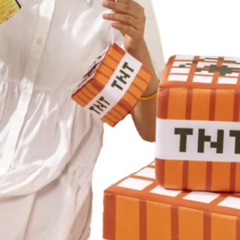 Coussin Cube TNT