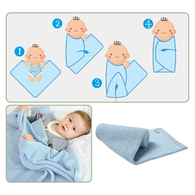 Couverture Bébé Bliss – Nouveau-né Bambino