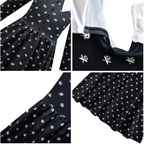 Déguisement Cosplay Enfant Mercredi Addams Bambino – Perruque et Robe