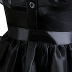 Déguisement Cosplay Enfant Mercredi Addams Bambino – Perruque et Robe