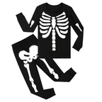 Déguisement Ensemble Squelette Fluorescent Enfant